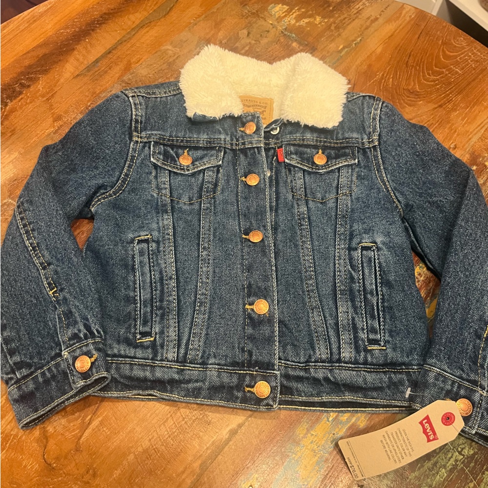 NWT Boys Levi’s Fleece Lined Jacket